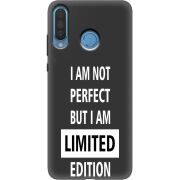 Черный чехол Uprint Huawei P30 Lite Limited Edition