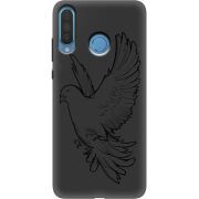 Черный чехол Uprint Huawei P30 Lite Dove