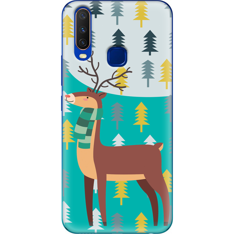 Чехол Uprint Vivo Y15 Foresty Deer