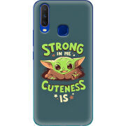 Чехол Uprint Vivo Y15 Strong in me Cuteness is