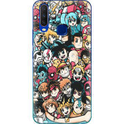 Чехол Uprint Vivo Y15 Anime Stickers