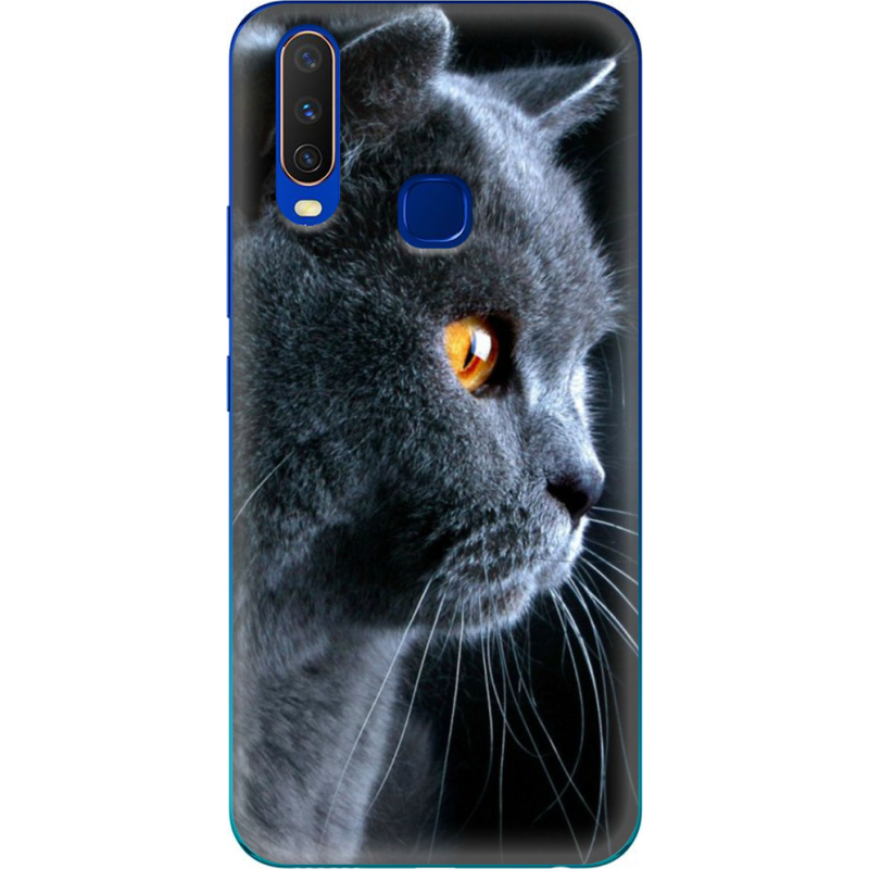 Чехол Uprint Vivo Y15 English cat