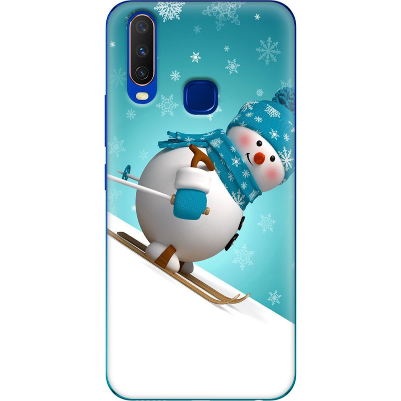 Чехол Uprint Vivo Y15 Skier Snowman