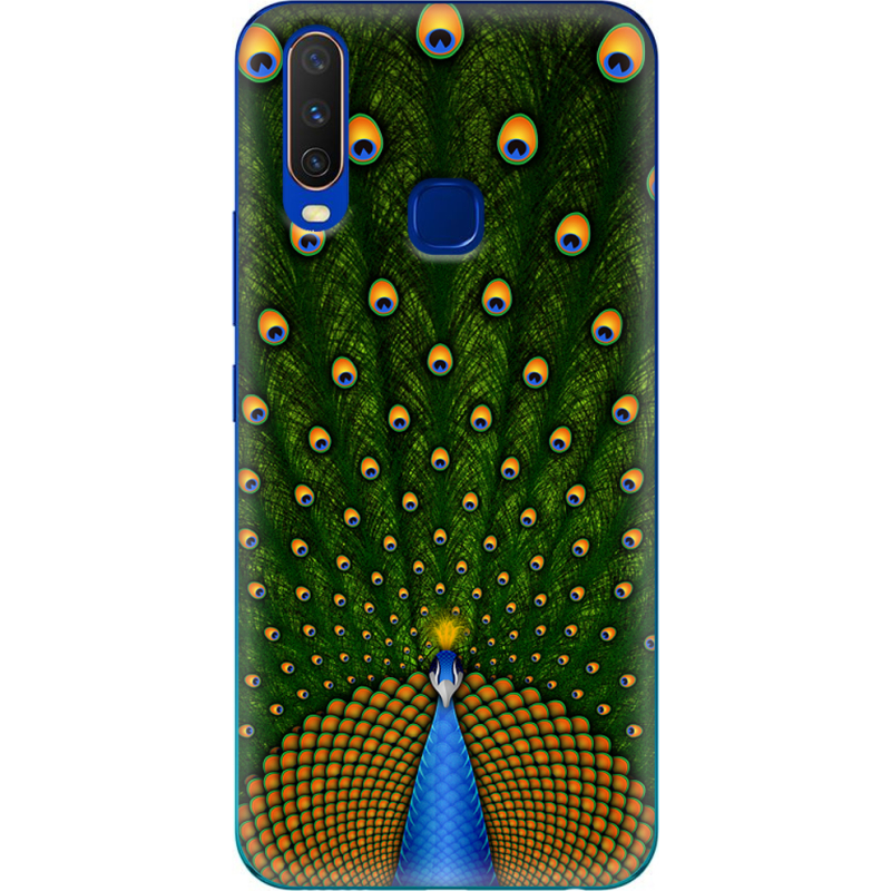 Чехол Uprint Vivo Y15 Peacocks Tail