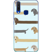 Чехол Uprint Vivo Y15 Dachshund