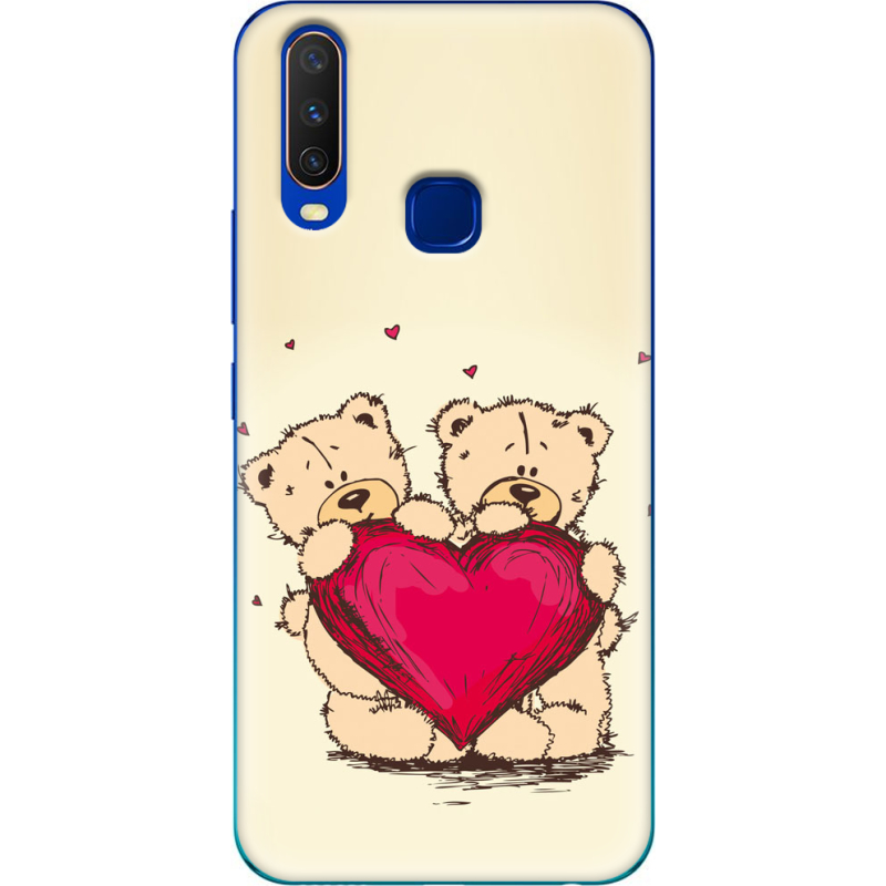 Чехол Uprint Vivo Y15 Teddy Bear Love