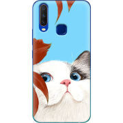 Чехол Uprint Vivo Y15 Wondering Cat