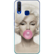 Чехол Uprint Vivo Y15 Marilyn Monroe Bubble Gum