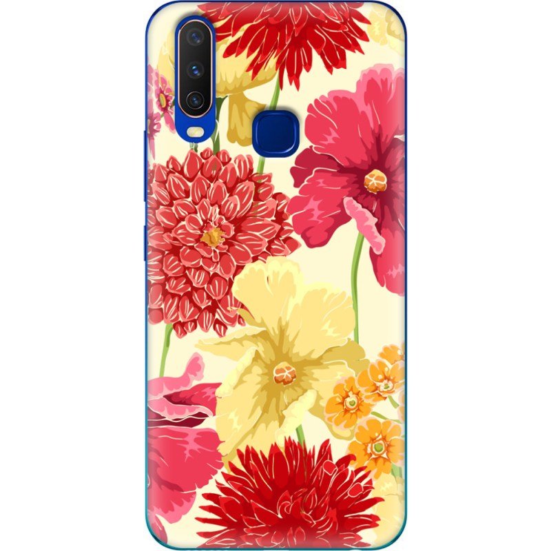 Чехол Uprint Vivo Y15 Flower Bed