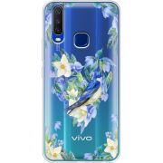 Прозрачный чехол Uprint Vivo Y15 Spring Bird