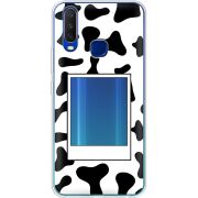 Прозрачный чехол Uprint Vivo Y15 Cow