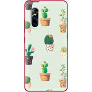 Чехол Uprint Vivo V15 Pro L-green Cacti