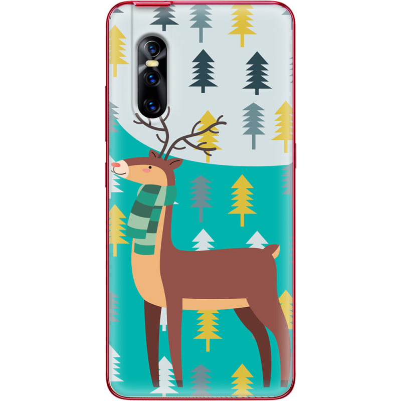 Чехол Uprint Vivo V15 Pro Foresty Deer