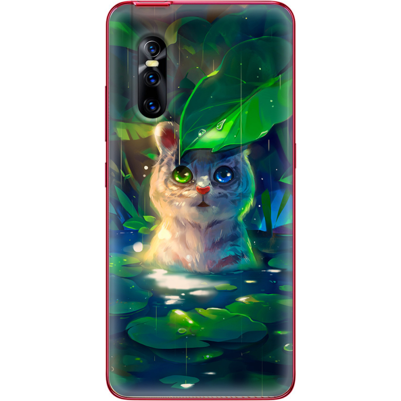 Чехол Uprint Vivo V15 Pro White Tiger Cub