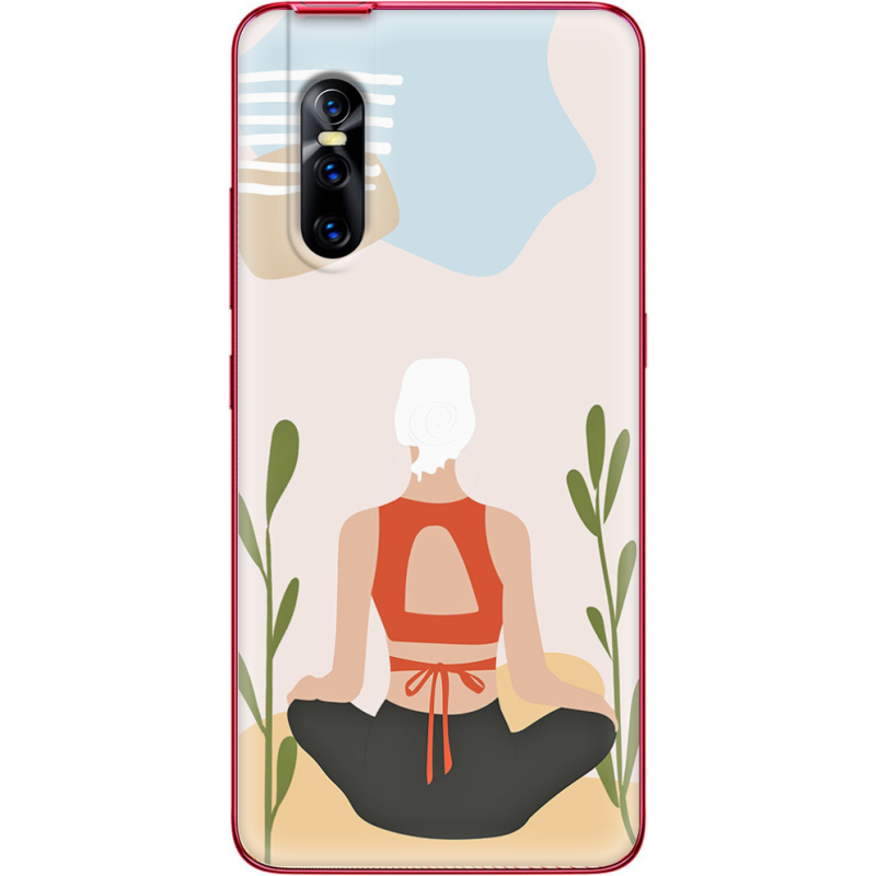 Чехол Uprint Vivo V15 Pro Yoga Style