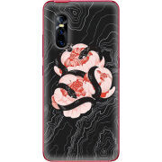 Чехол Uprint Vivo V15 Pro Snake Rose