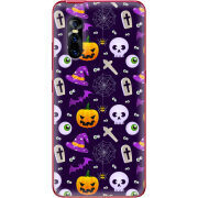 Чехол Uprint Vivo V15 Pro Halloween Purple Mood