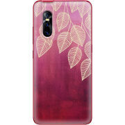 Чехол Uprint Vivo V15 Pro Gold Leaves