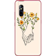 Чехол Uprint Vivo V15 Pro Flower Hands