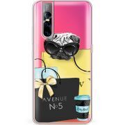 Прозрачный чехол Uprint Vivo V15 Pro Fashion Pug