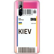 Прозрачный чехол Uprint Vivo V15 Pro Ticket Kiev
