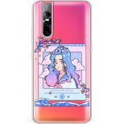 Прозрачный чехол Uprint Vivo V15 Pro The Sakuras Will Cry For You