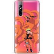 Прозрачный чехол Uprint Vivo V15 Pro Naruto and Kurama