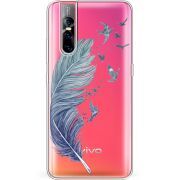 Прозрачный чехол Uprint Vivo V15 Pro Feather