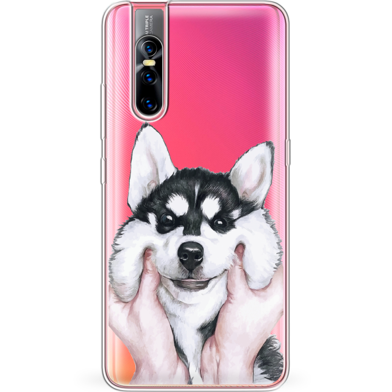 Прозрачный чехол Uprint Vivo V15 Pro Husky