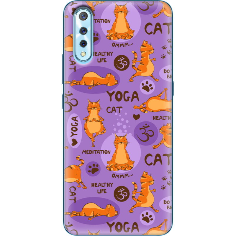 Чехол Uprint Vivo V17 Neo Yoga Cat