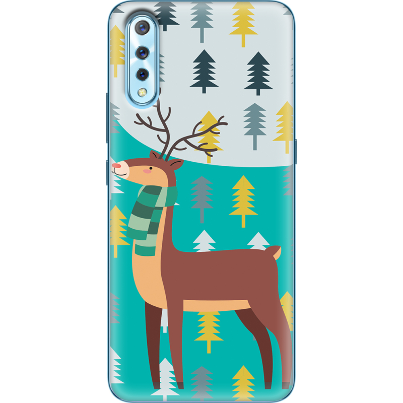 Чехол Uprint Vivo V17 Neo Foresty Deer