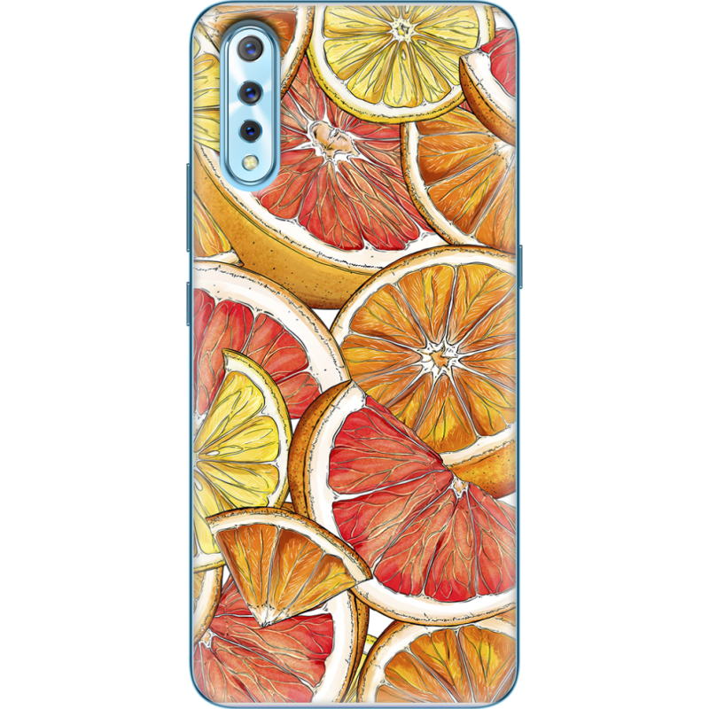 Чехол Uprint Vivo V17 Neo Citrus Pattern