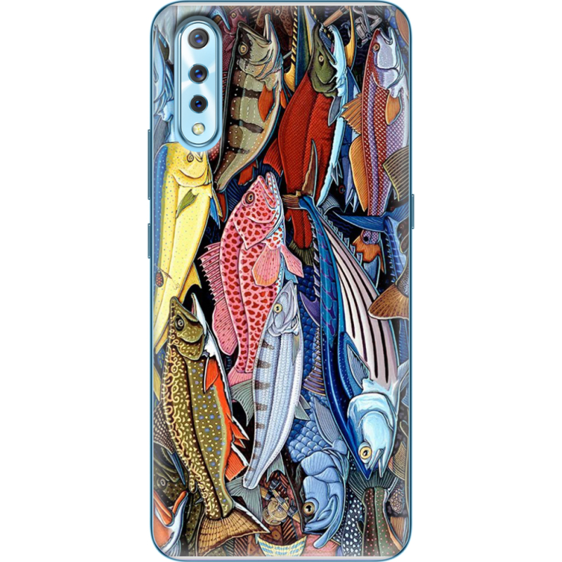 Чехол Uprint Vivo V17 Neo Sea Fish