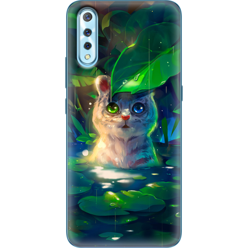 Чехол Uprint Vivo V17 Neo White Tiger Cub