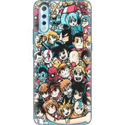 Чехол Uprint Vivo V17 Neo Anime Stickers