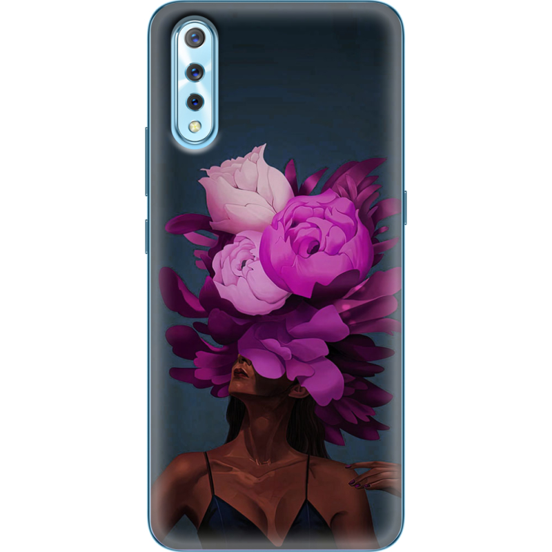 Чехол Uprint Vivo V17 Neo Exquisite Purple Flowers