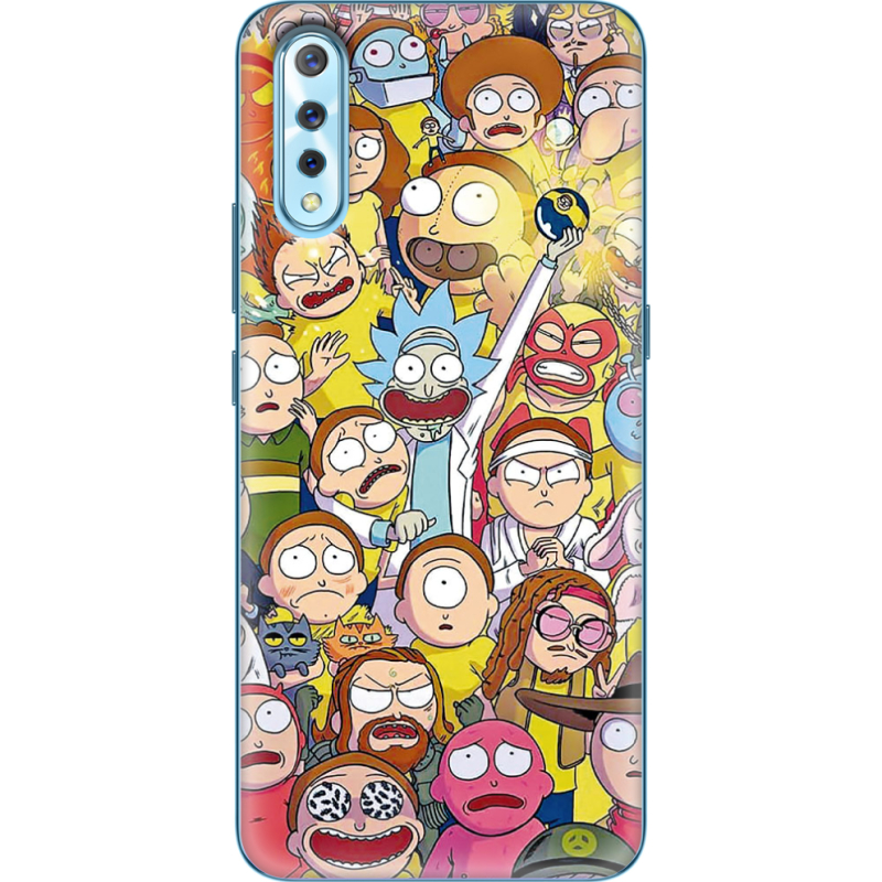 Чехол Uprint Vivo V17 Neo Rick and Morty