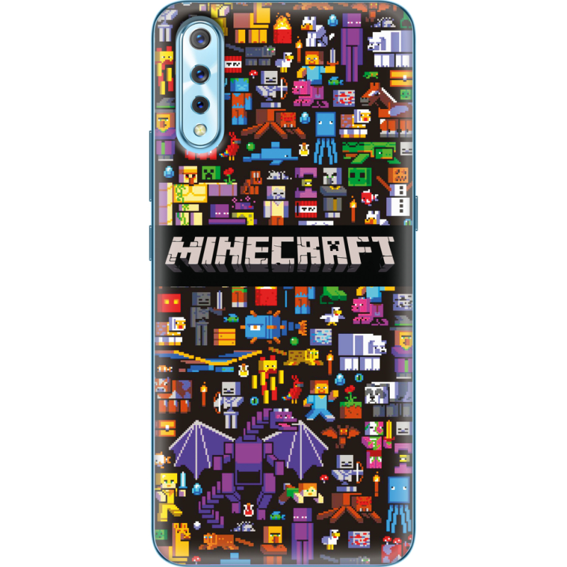 Чехол Uprint Vivo V17 Neo Minecraft Mobbery