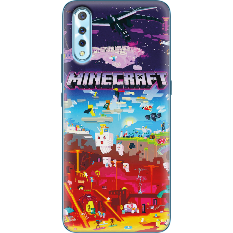 Чехол Uprint Vivo V17 Neo Minecraft World Beyond