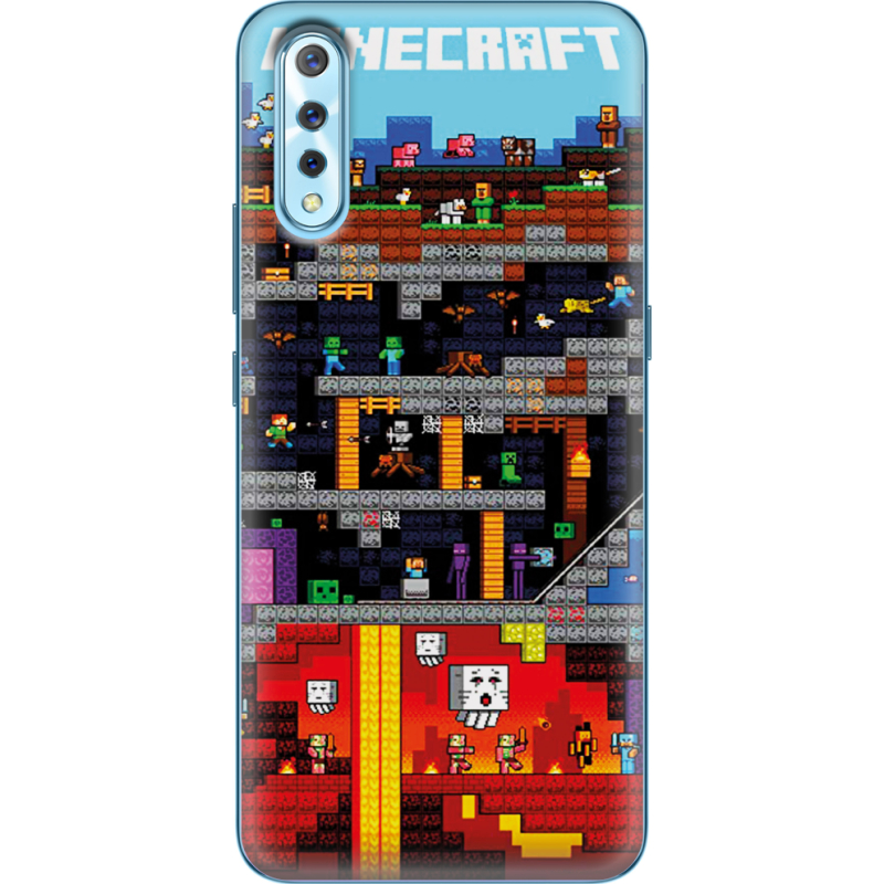 Чехол Uprint Vivo V17 Neo Minecraft Lode Runner