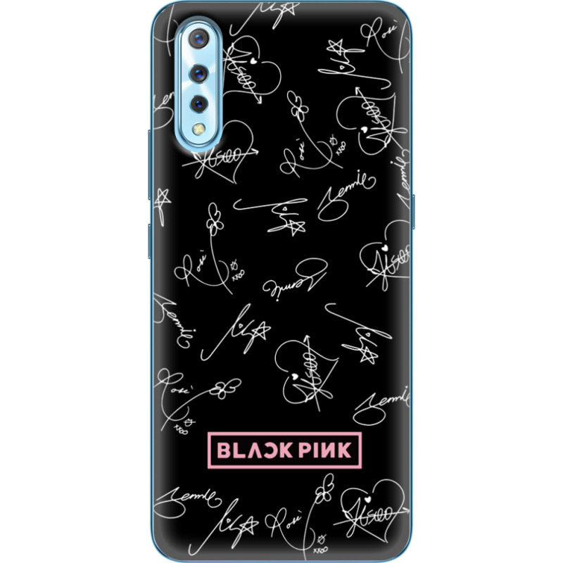 Чехол Uprint Vivo V17 Neo Blackpink автограф