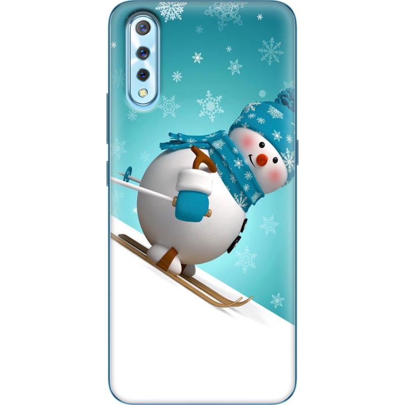 Чехол Uprint Vivo V17 Neo Skier Snowman