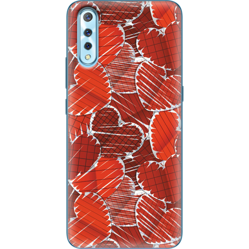 Чехол Uprint Vivo V17 Neo Heart Strings