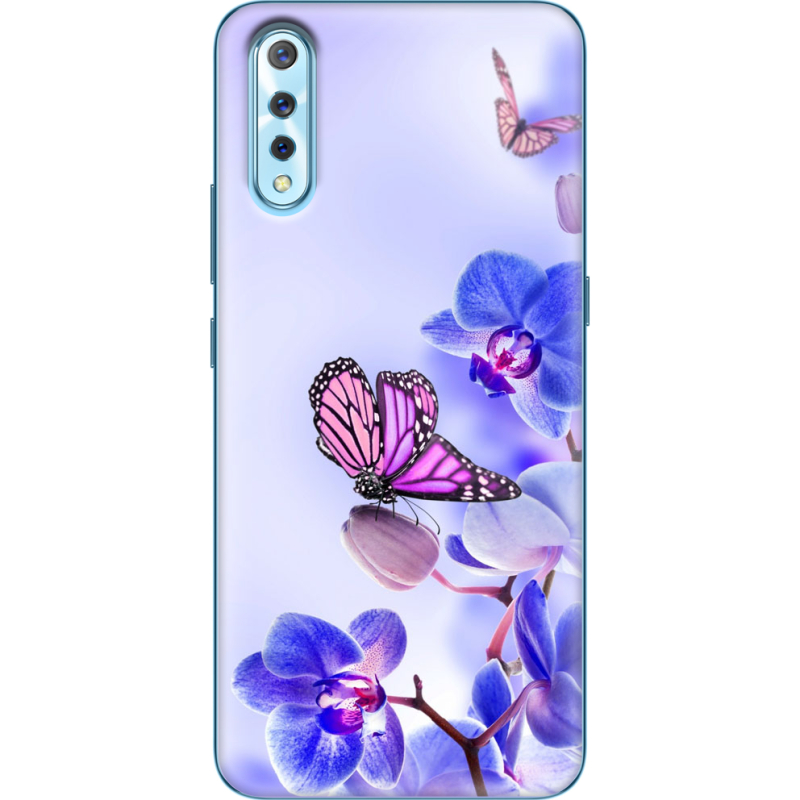 Чехол Uprint Vivo V17 Neo Orchids and Butterflies