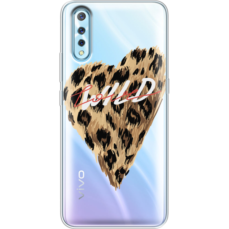 Прозрачный чехол Uprint Vivo V17 Neo Wild Love