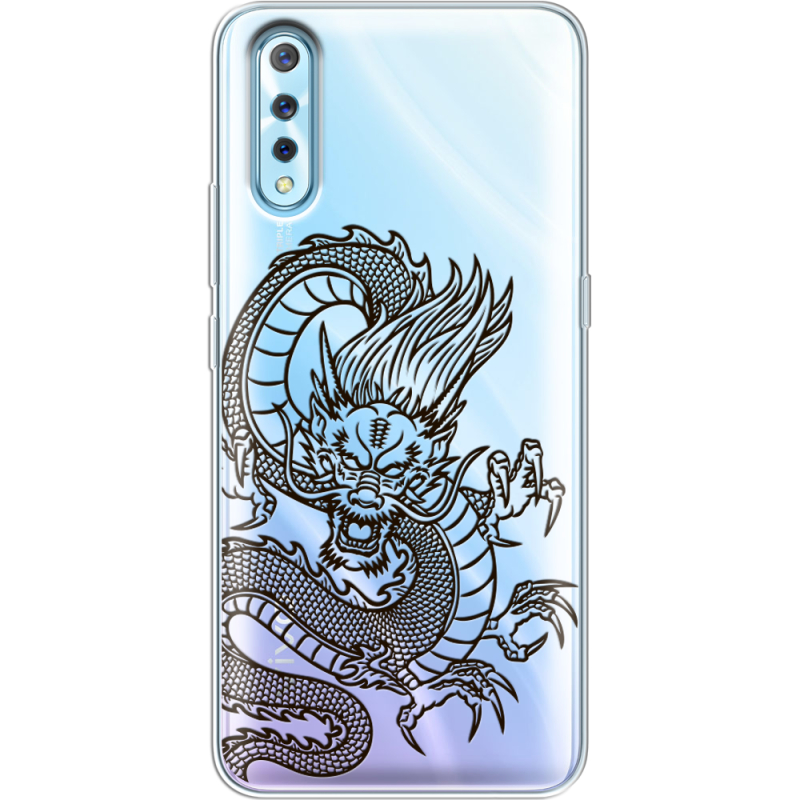 Прозрачный чехол Uprint Vivo V17 Neo Chinese Dragon
