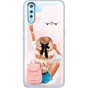 Прозрачный чехол Uprint Vivo V17 Neo Travel Girl