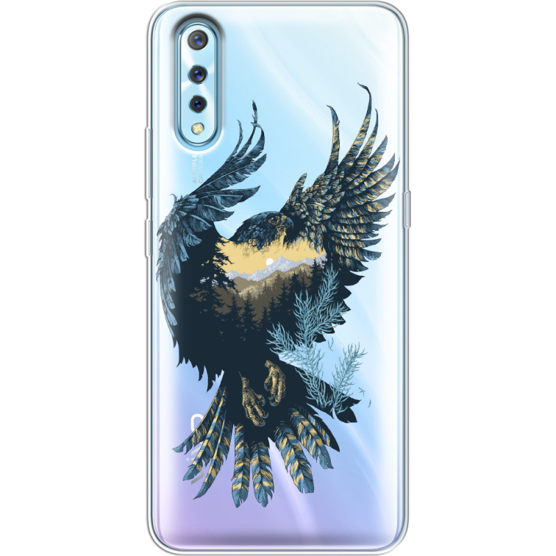 Прозрачный чехол Uprint Vivo V17 Neo Eagle