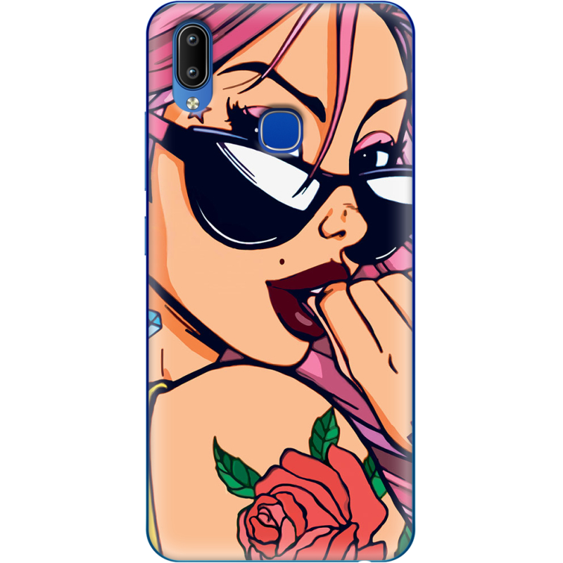 Чехол Uprint Vivo Y93 Lite Pink Girl