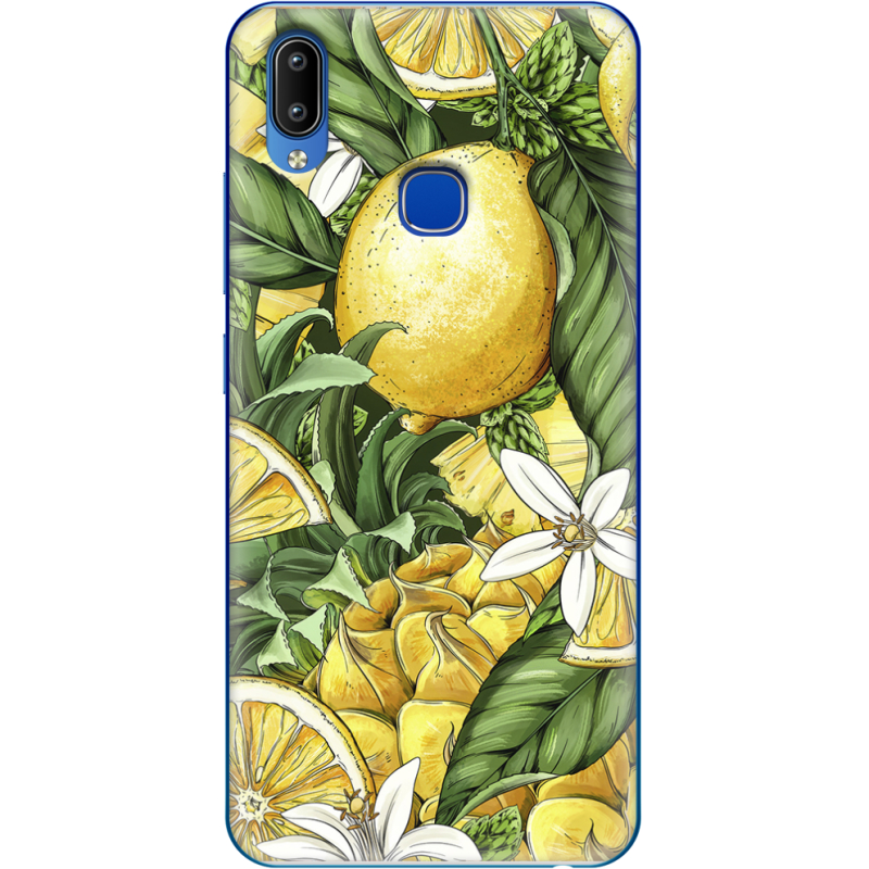 Чехол Uprint Vivo Y93 Lite Lemon Pattern